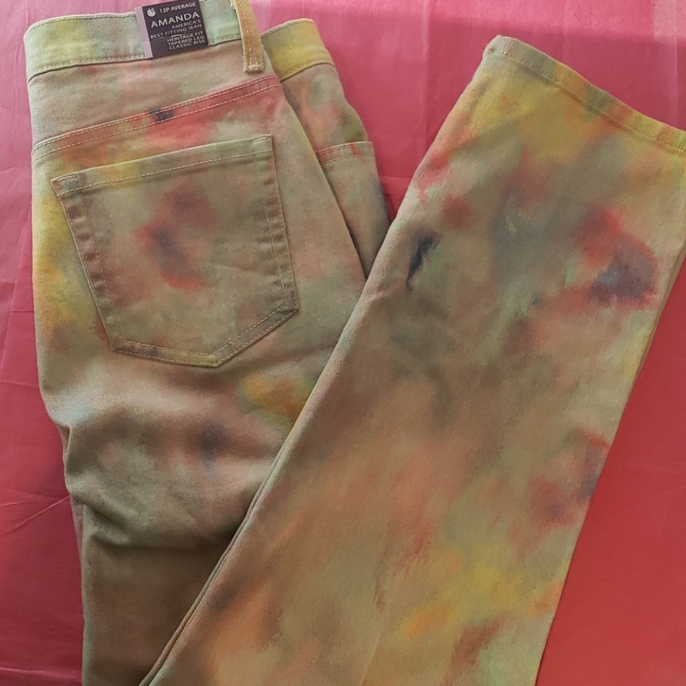 NWT GLORIA VANDERBILT AMANDA JEANS Size 12P Averag